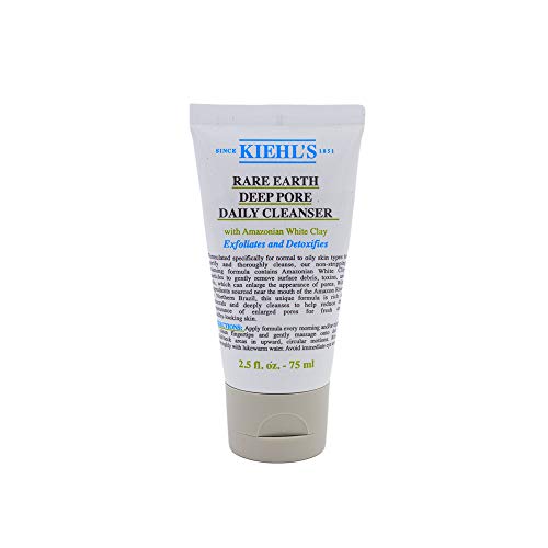 Kiehl's Limpiador Profundos De Poros De Tierras Raras Con Arcilla Blanca Amazónica 2.5oz (75ml)