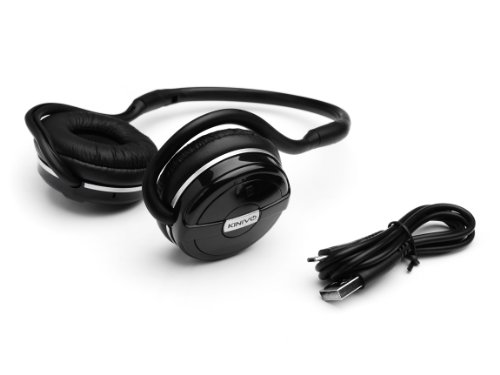 Kinivo Auricular Estéreo Bluetooth BTH240 – Compatible con Descarga inalámbrica de música y Llamadas en modalidad Manos Libres