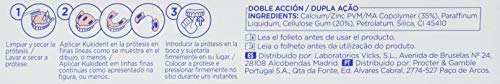 Kukident Pro Plus - Doble accion crema adhesiva para prótesis dentales completas o parciales, 60gr