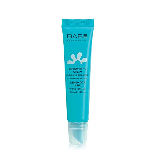 Laboratorios Babé - Reparador Labial 15 ml, Protector Labial, Regenerador, Acción Hidratante Inmediata, Labios muy Secos, Reparación Total, Con Aceites Vegetales Nutritivos, Transparente