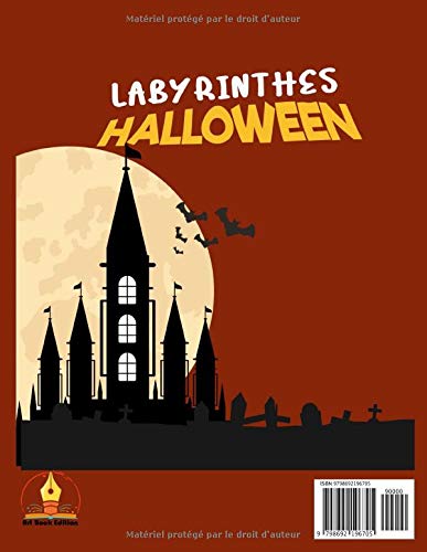 Labyrinthes: Halloween Labyrinthes pour exercer sa logique et s'amuser la nuit d'Halloween
