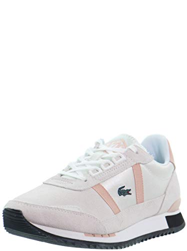 Lacoste 48716 - Zapatillas deportivas para mujer, color blanco, Blanco (blanco), 37 EU