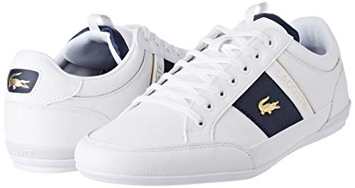 Lacoste Chaymon 0120 1 CMA, Zapatillas para Hombre, Wht, 44 EU