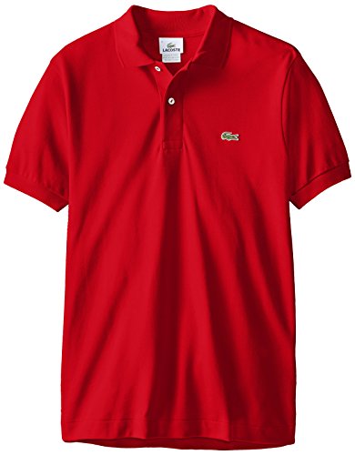 Lacoste L1212 Camiseta Polo, Rojo (Rouge), S para Hombre