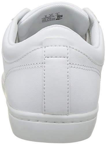 Lacoste Straightset BL 1 CAM, Zapatillas para Hombre, Blanco (White), 42 EU