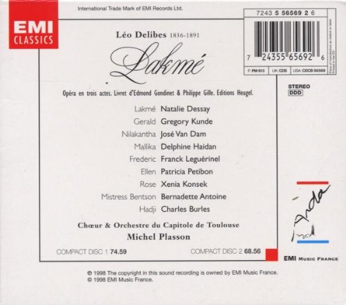 Lakme (Dessay, Kunde...M.Plasson)