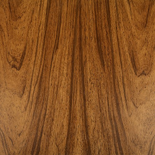 Lámina adhesiva nuez, lámina decorativa, lámina para muebles, lámina autoadhesiva, aspecto madera natural, 45 cm x 3 m, grosor: 0,095 mm, Venilia 53150