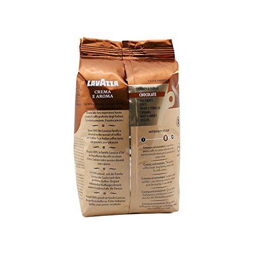 Lavazza Crema e Aroma, Café en Grano, 10x 1000g