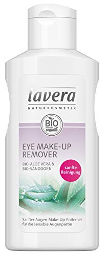 lavera Eye Make-Up Remover ∙ Tratamiento para pestañas ∙ Con Aloe Vera ∙ Adecuado para pieles sensibles ∙ Vegan Cosmética Natural Bio Maquillaje Organico 100% Certificado (125 ml)