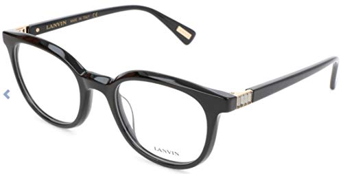 Lavin LANVIN BRILLENGESTELLE VLN681S 50 21 140 Monturas de gafas, Negro (Schwarz), 50.0 para Mujer