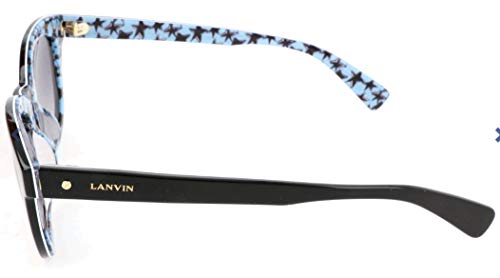 Lavin Lanvin Sonnenbrille SLN722V 0APA 47 24 140 Gafas de sol, Negro (Schwarz), 47.0 para Mujer