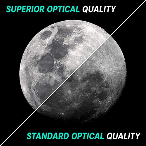 Lente Acromática Barlow 2X Pro Slokey SkyWays de Calidad Óptica Superior tratada con FMC y Anti-reflejante para una Imagen Nítida y Luminosa - Súper Ligera, Compacta y Resistente (1,25”)