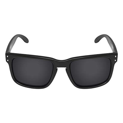 Lentes de repuesto MRY, polarizadas para gafas Oakley Holbrook, amplio abanico de colores Stealth Black