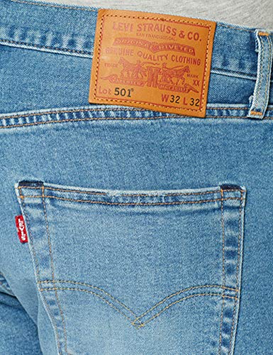 Levi's 501 Original Fit Jeans Vaqueros, Ironwood Overt, 30W / 34L para Hombre