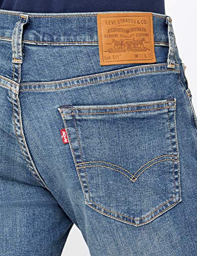 Levi's 511 Slim Fit Vaqueros, Orinda 2988, 32W / 36L para Hombre