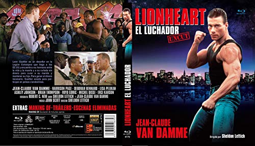 Lionheart: El Luchador BD Uncut 1990 [Blu-ray]