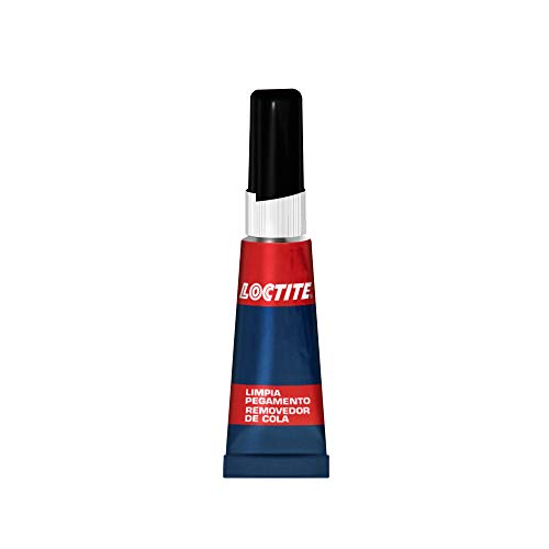 Loctite Limpia Pegamento, quita pegamento para corregir objetos mal pegados o despegar dedos, quita adhesivo para superficies manchadas o tinta, 1x5 g