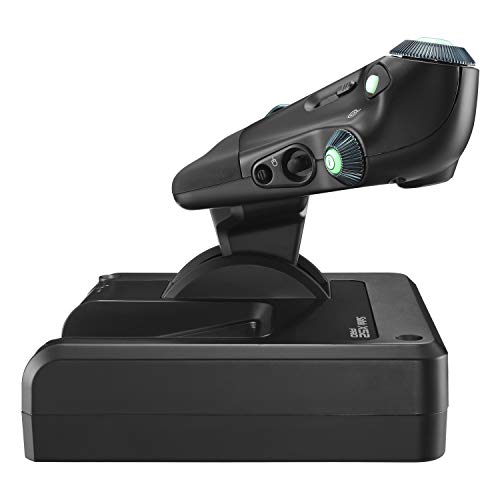 Logitech G Saitek PRO Flight Yoke System - Palanca Profesional y Accelerador