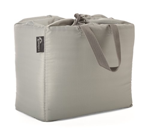 Lowepro Nova Sport 17L AW - Bolsa Bandolera para cámaras réflex (con Compartimentos para Accesorios), Gris