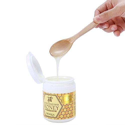 Mascarilla de cera para manos, 170 g, con leche y miel, efecto exfoliante e hidratante