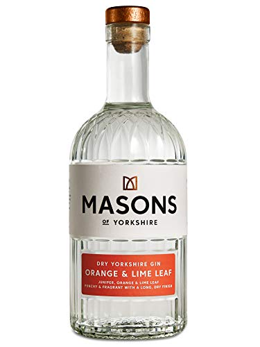 Masons Yorkshire Gin Masons Orange & Lime Leaf Gin, 70 Cl - 700 ml