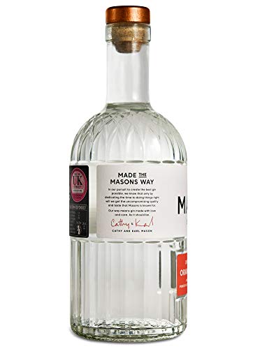 Masons Yorkshire Gin Masons Orange & Lime Leaf Gin, 70 Cl - 700 ml