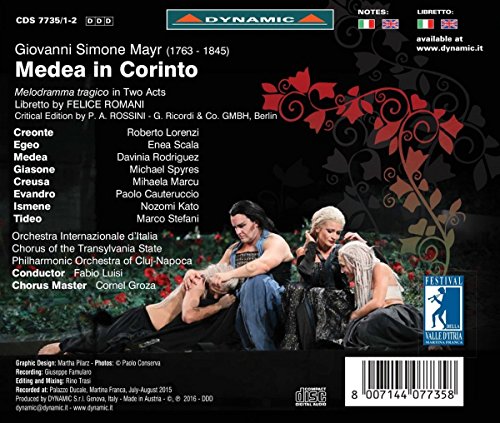 Mayr : Medea In Corinto - Cd / Luisi