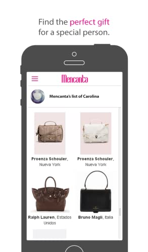 Mencanta – Find offers and exclusive discounts on bags from zara, mango, asos, coach, h&m and many other top fashion firms such as chanel, prada, gucci. It is the tinder for fashion!