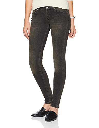 Mexx Vaqueros Slim, Gris (Denim Grey Wash 300029), 28W x 32L para Mujer