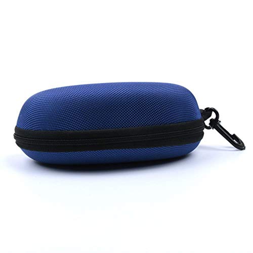 Miner 1Pcs Estuche de Gafas de Microfibra de Estilo Simple Paquete de Viaje Estuche de Viaje Estuche de Viaje Estuche de Viaje, Azul