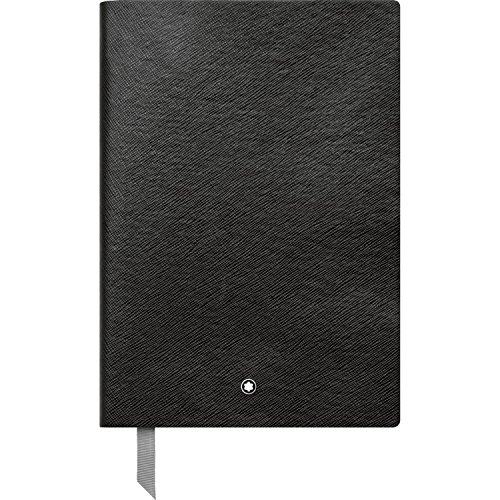 Montblanc 113637 Cuaderno Fine Stationery #146 – Bloc cuadriculado A5, negro