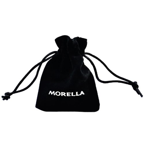 Morella Mujeres Collar 70 cm Acero Inoxidable con Colgante Om Mantra y 7 Piedras Preciosas Gema Bolas de Chakra en Bolsa Der joyería