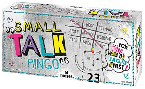 Moses 90339 Small Talk Bingo - Bolso, Multicolor