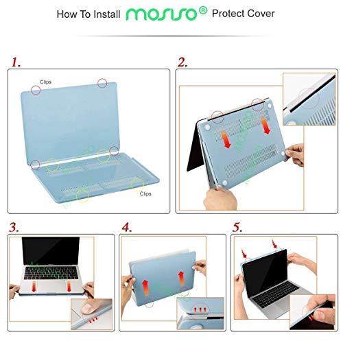 MOSISO Funda Dura Compatible con 2019 2018 2017 2016 MacBook Pro 13 con/sin Touch Bar A2159 A1989 A1706 A1708, Ultra Delgado Carcasa Rígida Protector de Plástico Cubierta, Camello