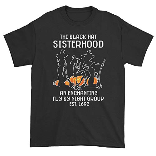 Mourin Shop The Black Hat Sisterhood an Enchanting Fly by Night Group - Camiseta unisex