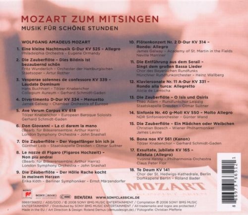 Mozart zum Mitsingen