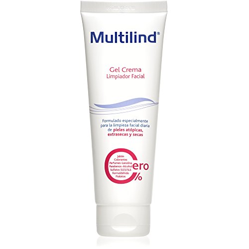 Multilind Limpiador facial gel crema para pieles atópicas, extrasecas y secas 125ml