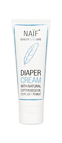 Naïf Crema de pañal | Suave y especialmente formulado para la piel del bebé | 75ml