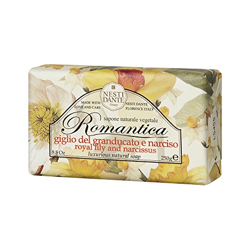 Nesti Dante Romantica Royal Lily and Narcissus Soap Mydło toaletowe Lilia i Narcyz 250g