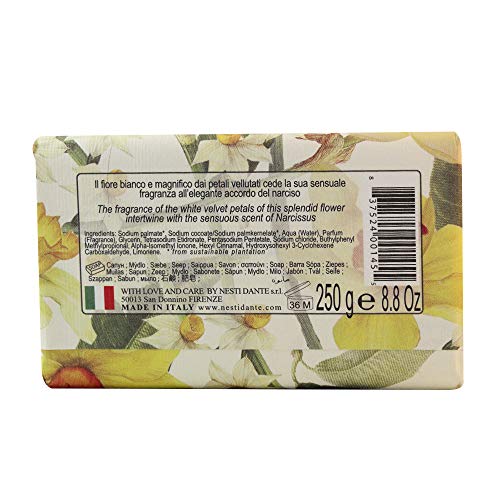 Nesti Dante Romantica Royal Lily and Narcissus Soap Mydło toaletowe Lilia i Narcyz 250g