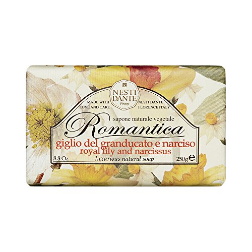 Nesti Dante Romantica Royal Lily and Narcissus Soap Mydło toaletowe Lilia i Narcyz 250g