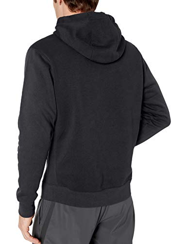 NIKE M NSW Club Hoodie Po BB Sweatshirt, Hombre, Black/Black/White, L