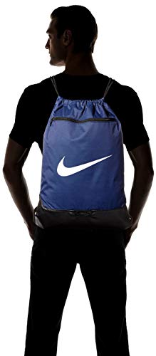 NIKE Nk Brsla Gmsk-9.0 Bolsa Deportiva, Unisex Adulto, Azul (Midnight Navy/Black/White), MISC