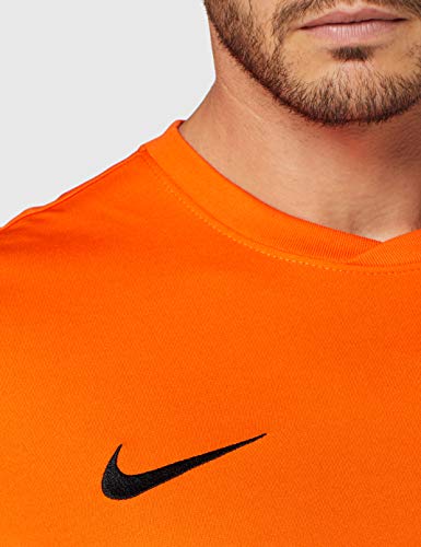 Nike Park VI Camiseta de Manga Corta para hombre, Naranja (Safety Naranja/Black), XL