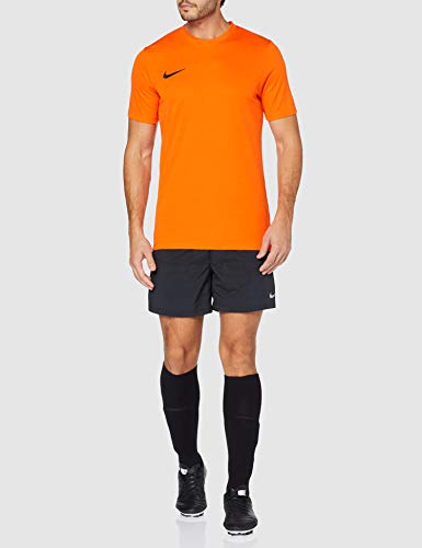 Nike Park VI Camiseta de Manga Corta para hombre, Naranja (Safety Naranja/Black), XL