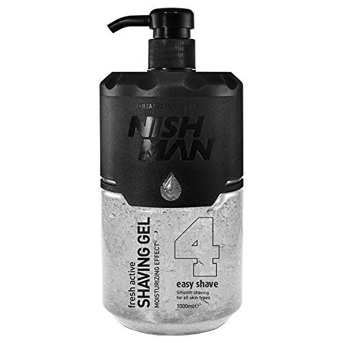 NISHMAN - SHAVING GEL 1 LITRO GEL AFEITADO TRANSPARENTE