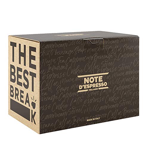 Note D'Espresso Cápsulas de Bebida Instantánea de Ginsen Exclusivamente Compatibles con cafeteras de cápsulas Nescafé* y Dolce Gusto* 48 Unidades de 8,5 g, Total: 408 g