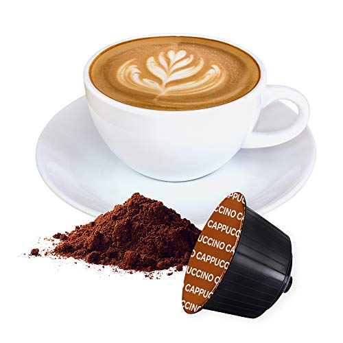 Note D'Espresso - Cápsulas de capuchino instantáneo Exclusivamente Compatibles con cafeteras de cápsulas Nescafé* y Dolce Gusto* 9 g (caja de 48 unidades)