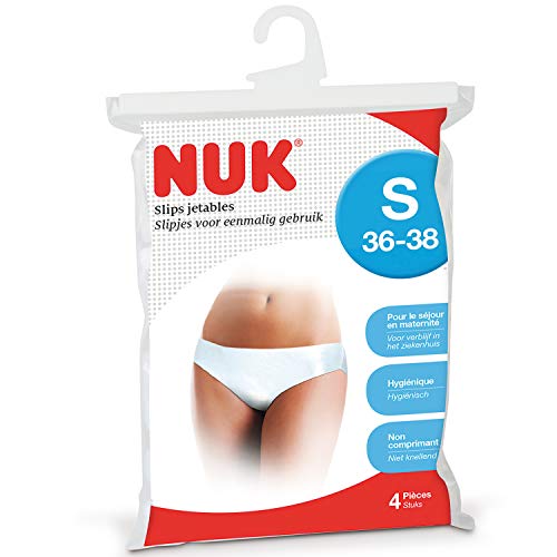 NUK 700651 - Braguitas desechables (4 unidades, talla M)