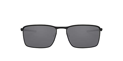 Oakley 0OO4106 Gafas de Sol, Matte Black, 58 para Hombre